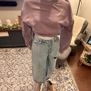 Universal Thread Purple Crop Top